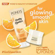 ژل شوینده و روشن کننده پرتقال پوندز Ponds Healthy Hydration وزن 100گرم