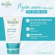 ژل شستشو صورت پوست چرب و مختلط سیمپل Simple Daily Skin Detox Purifying Gel Wash 150ml