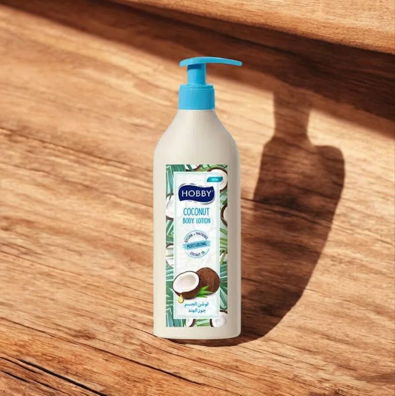 لوسیون بدن هوبی HOBBY عصاره نارگیل حجم 400 میل