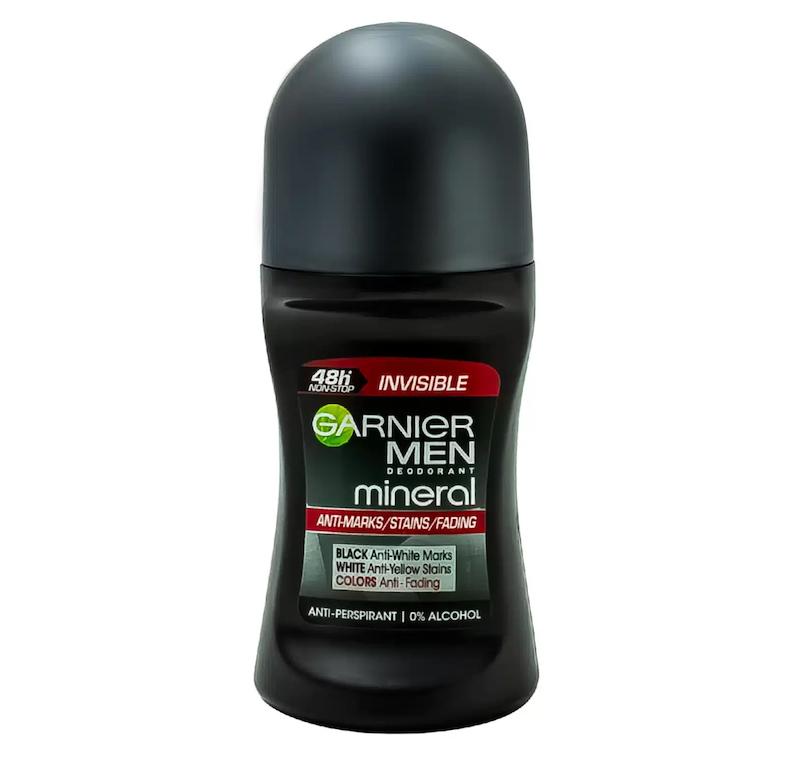 مام رولی مردانه گارنیر Garnier مدل INVISIBLE حجم 50 میل