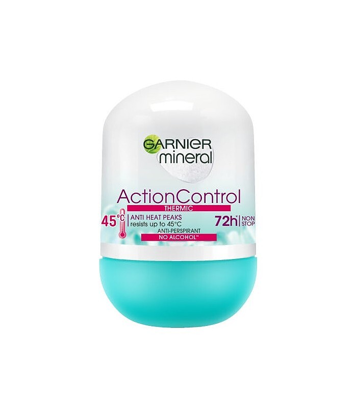 مام رول ضد تعریق زنانه گارنیر مدل Action Control حجم 50 میلی لیتر(سبز)