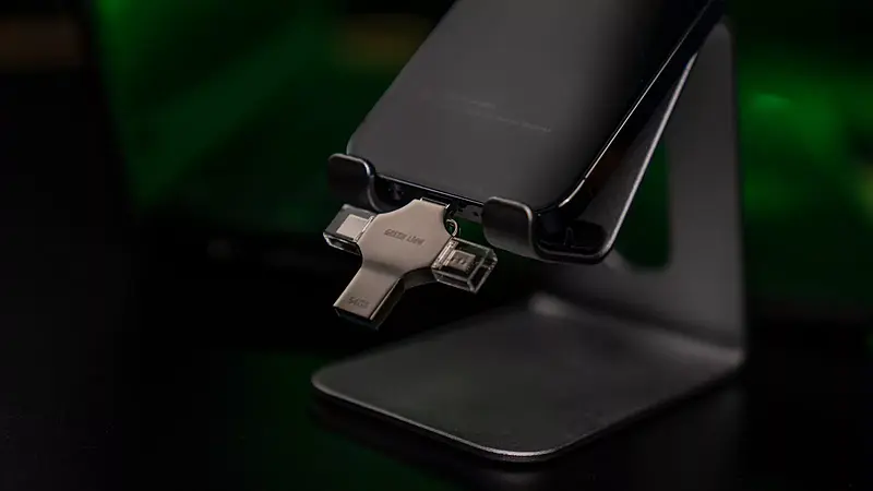 فلش ۴ کاره و مبدل Green Lion 64GB