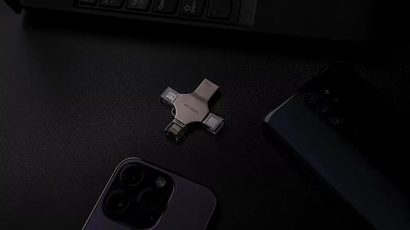 فلش ۴ کاره و مبدل Green Lion 64GB