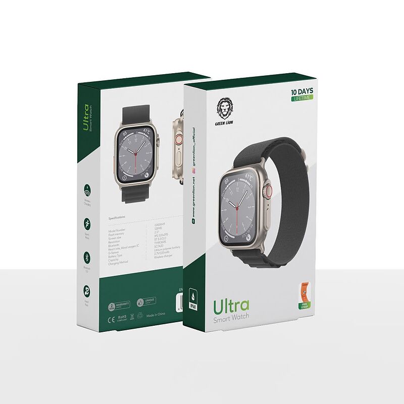 ساعت هوشمند اولترا گرین  لاین Green Lion Ultra Smart Watch