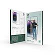 محافظ صفحه نمایش استیو مات سری 15 گرین لاین Green Lion 9H Steve Matte Strong Full Glass Protector 15promax