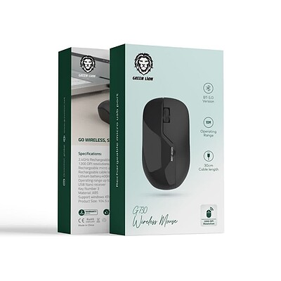 ماوس بی سیم G730 گرین لاین Green Lion G730 Wireless Mouse