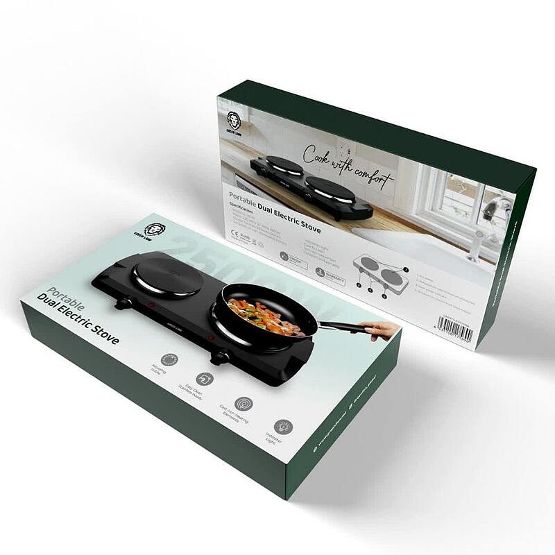 اجاق برقی دوتایی گرین لاین Green Lion Dual Electric Stove