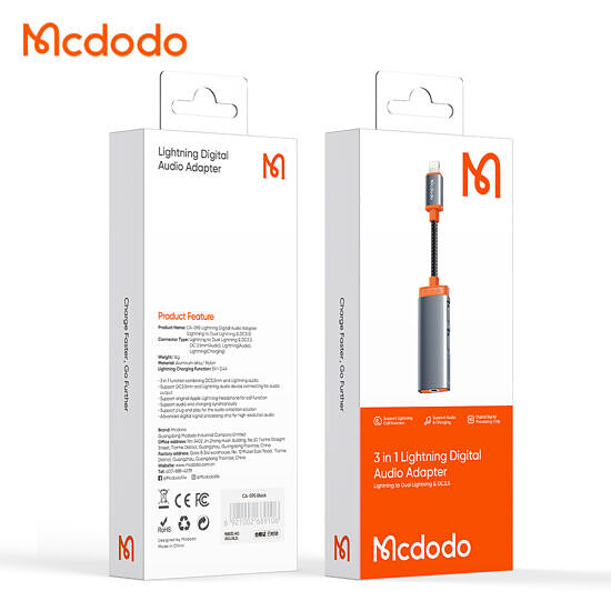 تبدیل لایتنینگ به جک 3.5 میلیمتری  Mcdodo  CA-0950