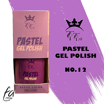 لاک ژل تی تی نی (TTNI) مدل PASTEL شماره 12