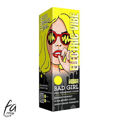 رنگ مو فانتزی بد گرل (BAD GIRL) رنگ ELECTRIC VIBE