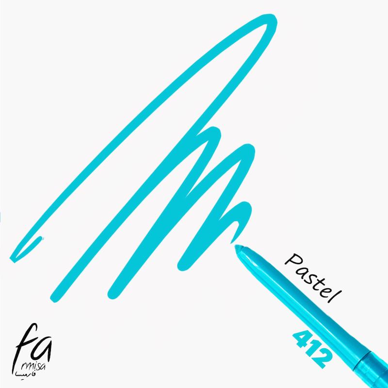 مداد چشم رنگی پاستل( Pasetl) مدل Show Your Game شماره 412