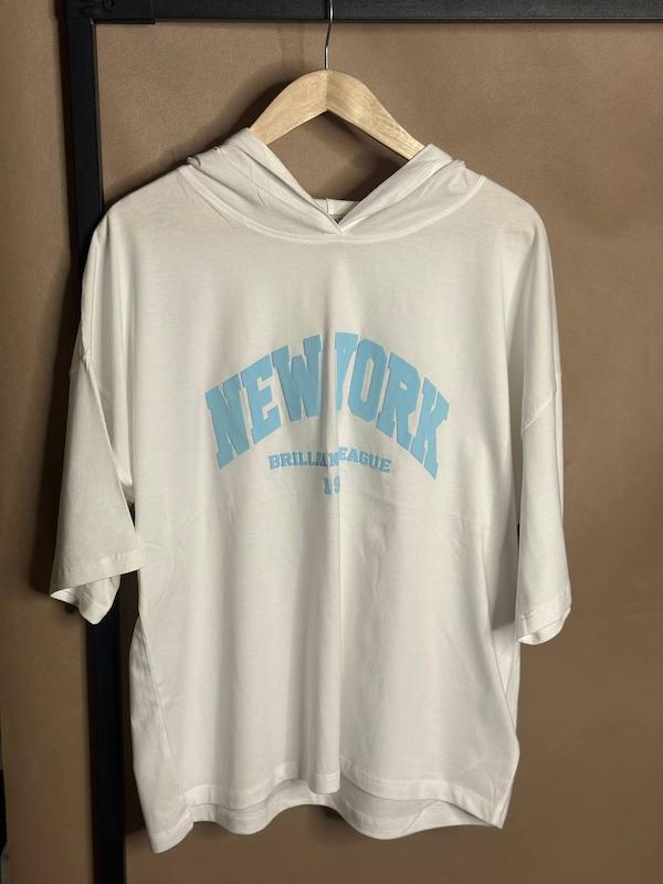 تیشرت کلاهدار New York کد ۹۱۲۰