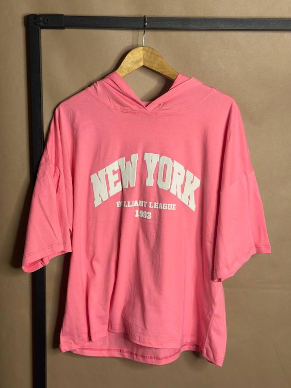 تیشرت کلاهدار New York کد ۹۱۲۰