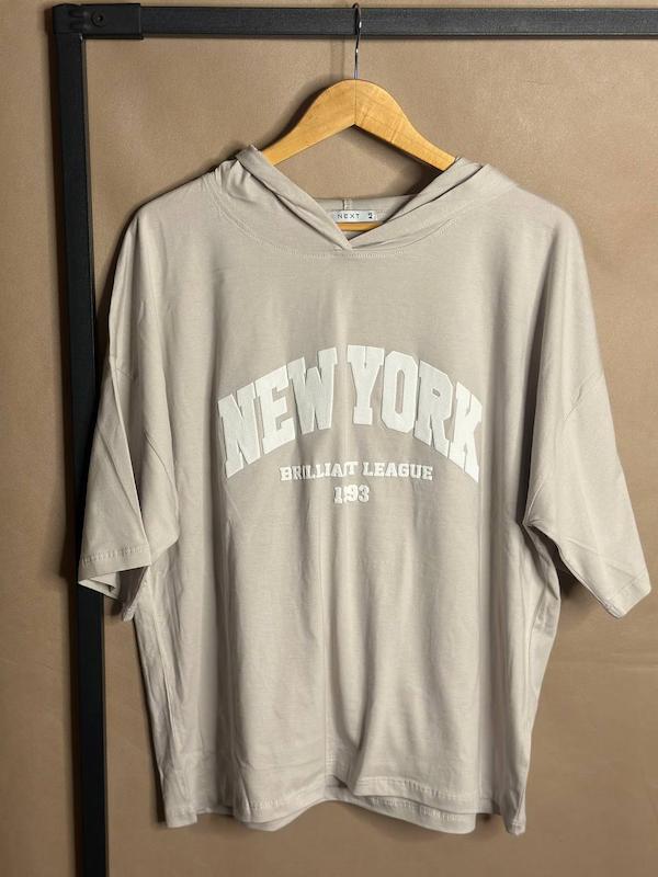 تیشرت کلاهدار New York کد ۹۱۲۰