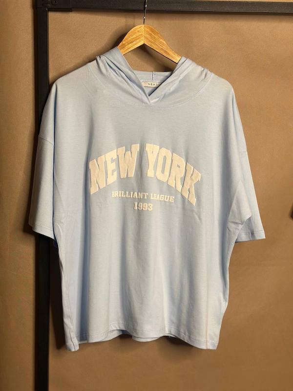 تیشرت کلاهدار New York کد ۹۱۲۰