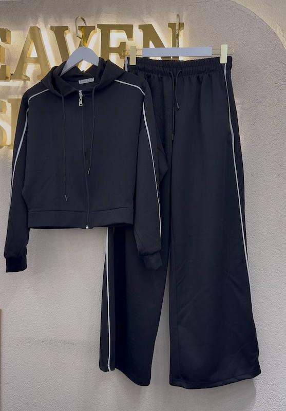 ست سویشرت کلاهدار وشلوار اویشو کد ۱۹۳۸