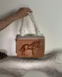 کیف زنانه چرم دستساز