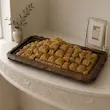 سینی چوبی دست‌ساز تک‌نسخه