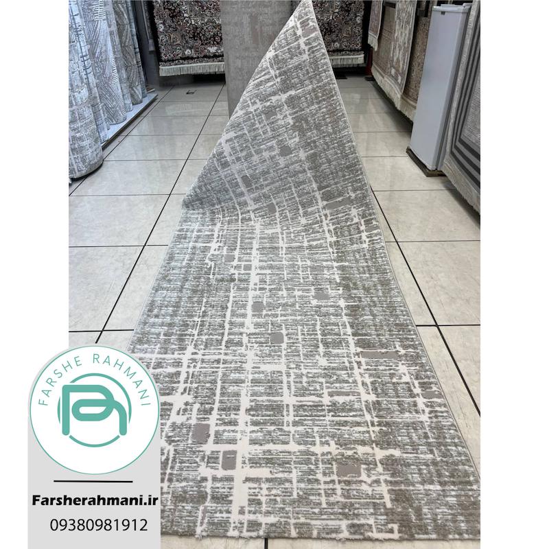 رول برشی فرش سیزان کد 42027 کرم