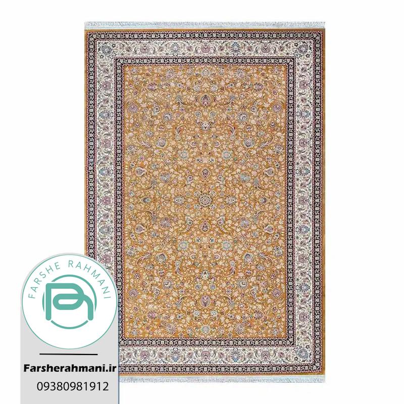فرش ماشینی 1200 شانه ابریشم گونه رستا کد 12820TK