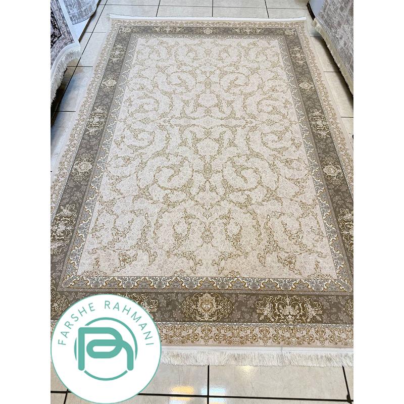 فرش ماشینی1200شانه کد 6642 فرش آفرینش 