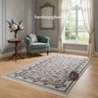 فرش ماشینی زرین 700 شانه کلاسیک ژیکان فیلی