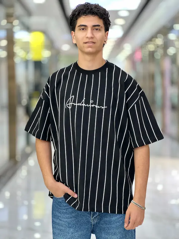 تیشرت بهاره طرح راه‌راه (جدید)