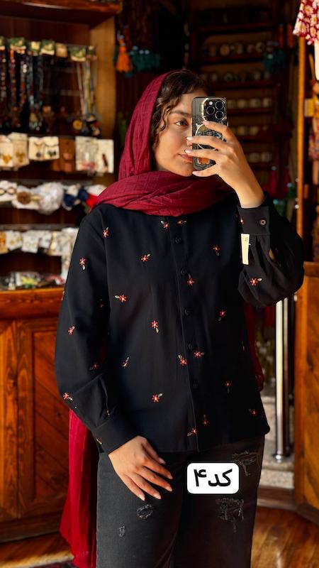 شومیز گلدوزی