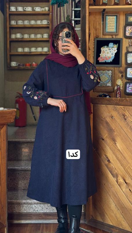 پیراهن کبوتر پاییز