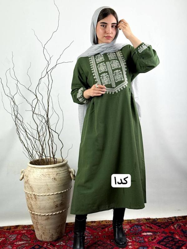 پیراهن طرح کاشی