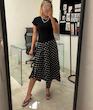 دامن polka 
