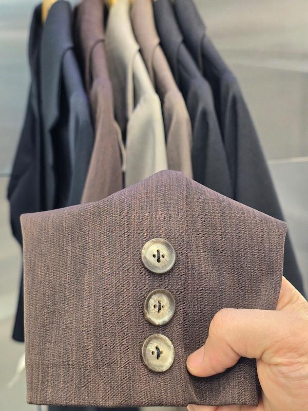 کت دو دکمه کمربند اسکارف DIOR