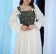 پیراهن کمرکرستی سبز 