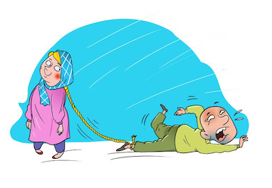 چـرا گیـر دادیـد بـه ایـن دو تـار مـو؟