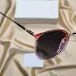 ⭐ عینک آفتابی زنانه دیور 1003 DIOR رنگ زرشکی 