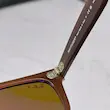 ⭐ ریبن ویفرر 2140 سایز 50 عدسی شیشه پلاریزه آنتی رفلکس RAYBAN WAYFARER رنگ قهوه ای (فول پک)