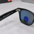 ⭐ ریبن ویفرر 2140 سایز 52 عدسی شیشه پلاریزه آنتی رفلکس RAYBAN WAYFARER رنگ مشکی عدسی سبز (فول پک)