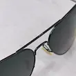 عینک آفتابی ریبن خلبانی شیشه آنتی رفلکس 3026 RAYBAN فول پک