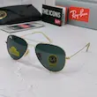 عینک آفتابی ریبن خلبانی شیشه آنتی رفلکس 3025 RAYBAN فول پک