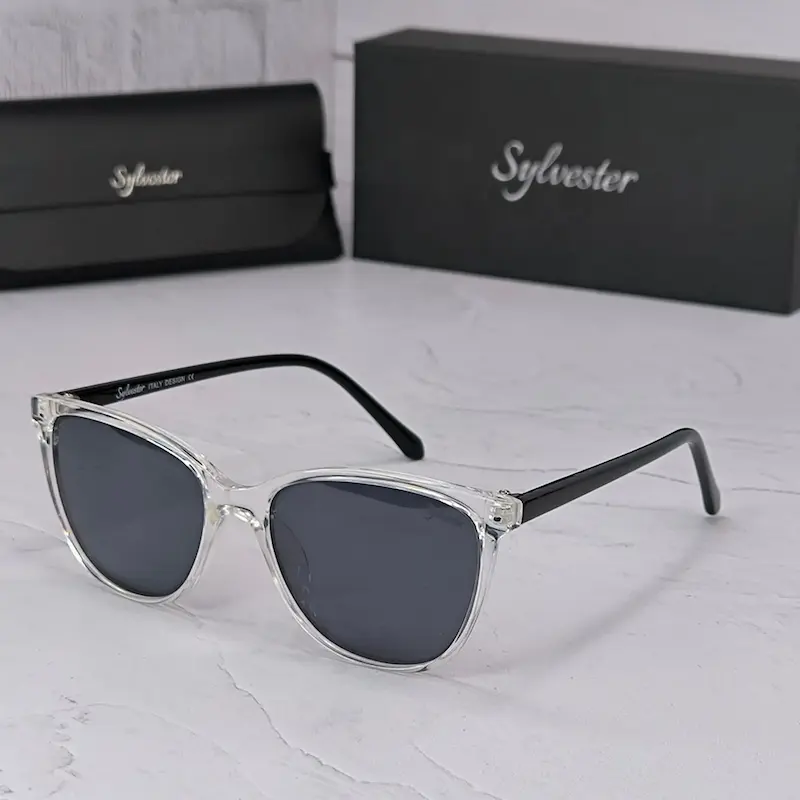 ⭐عینک زنانه سیلوستر SYLVESTER SY04 شفاف (با پک اصلی)
