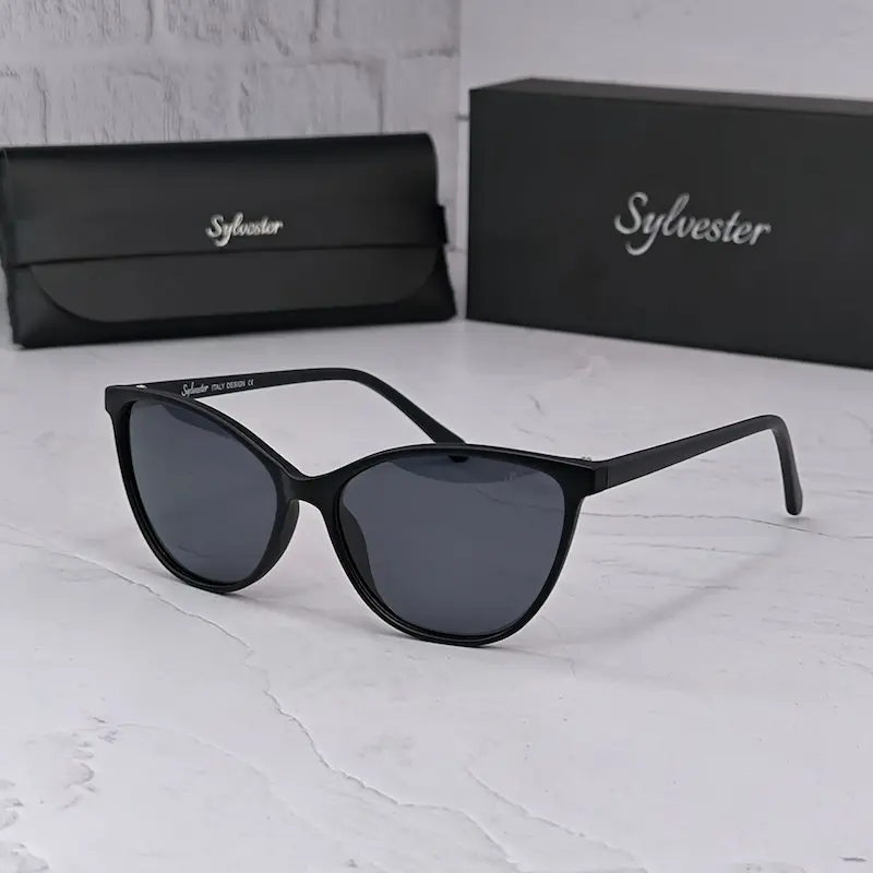 ⭐عینک زنانه سیلوستر SYLVESTER SY03 مشکی (با پک اصلی)