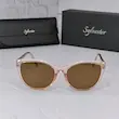 ⭐عینک زنانه سیلوستر SYLVESTER SY02 عسلی (با پک اصلی)