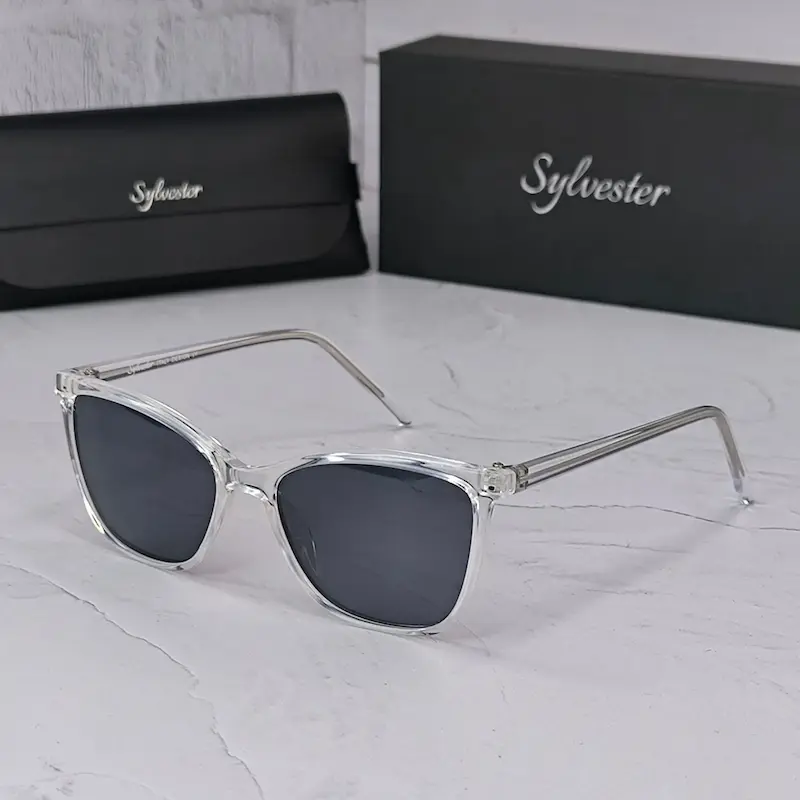 ⭐عینک زنانه سیلوستر SYLVESTER SY05 شفاف (با پک اصلی)