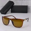 عینک آفتابی پرسول شیشه آنتی رفلکس (فول پک) قهوه ای 3111 PERSOL