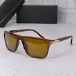 عینک آفتابی پرسول شیشه آنتی رفلکس (فول پک) قهوه ای 9191 PERSOL-کپی