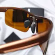 ⭐ عینک آلمینیومی پلیس POLICE 8200 قهوه‌ای (بدون پک اصلی)