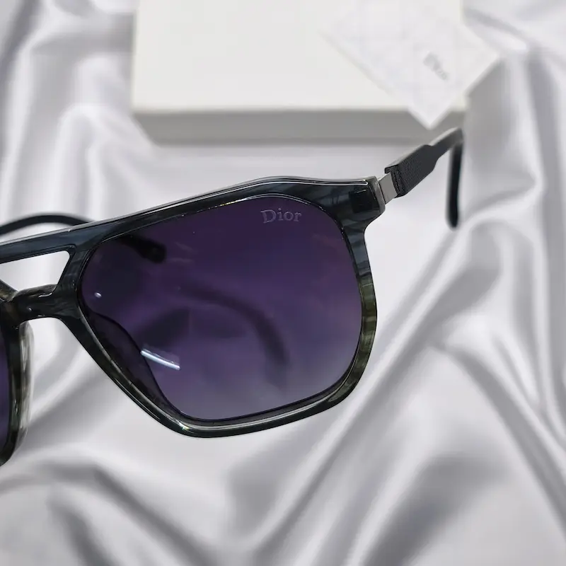 ⭐ عینک آفتابی اسپورت دیور DIOR 1041 طوسی (بدون پک)