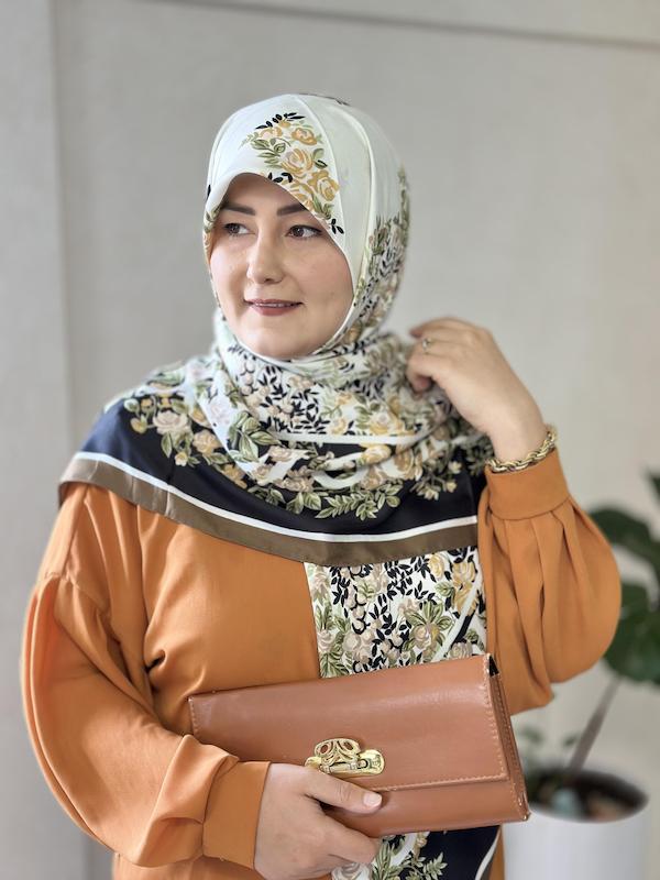 روسری ابریشم توییل وارداتی