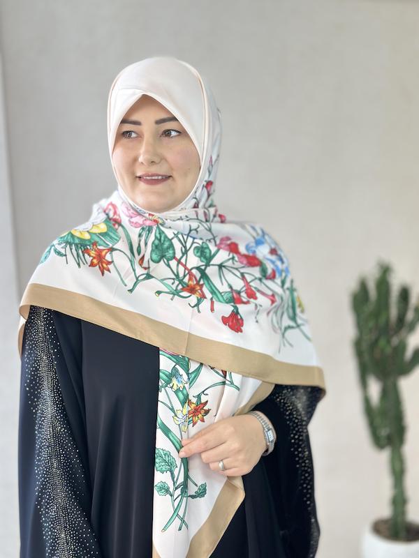روسری ابریشم توییل وارداتی