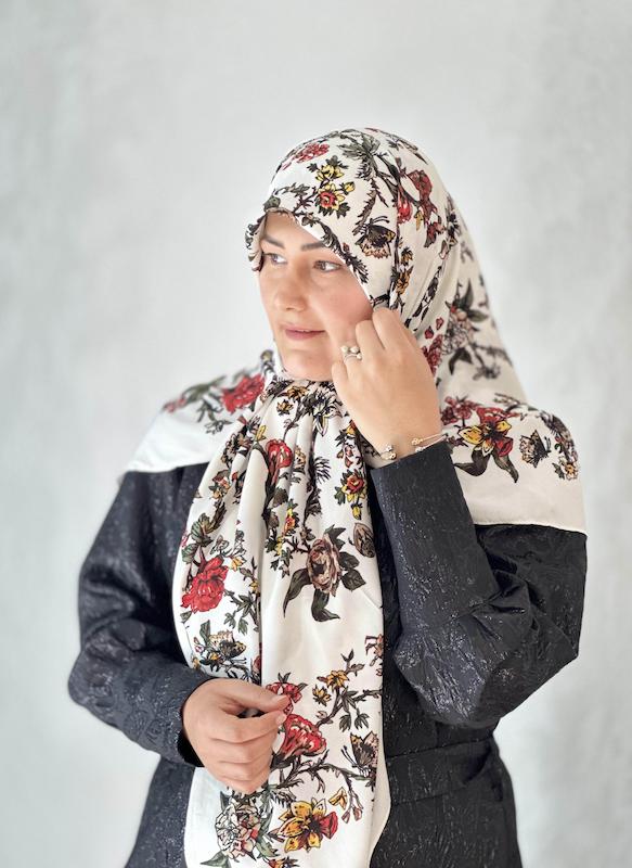 روسری ابریشم توییل وارداتی
